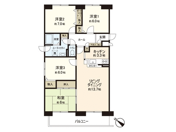 房型4LDK