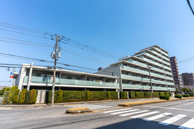 【ウエリス検見川浜レジデンス】外観2