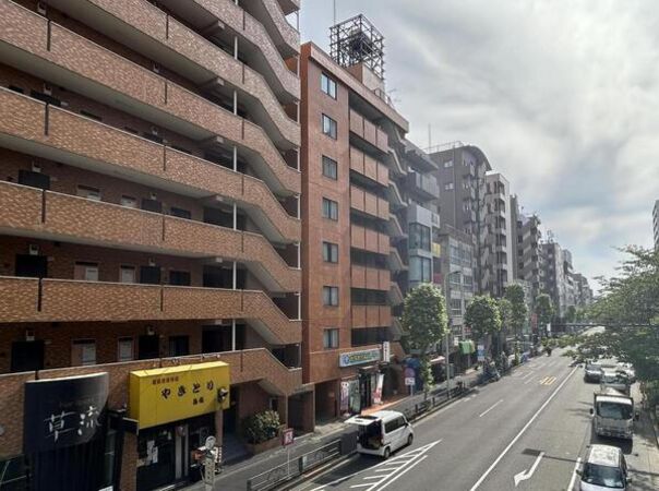 【キャッスルマンション中村橋】前面道路