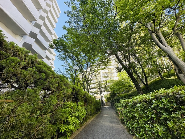 【千里山ロイヤルマンション 1番街 A棟】1番街・2番街共用通路 【千里山ロイヤルマンション 1番街 A棟】1番街・2番街共用通路