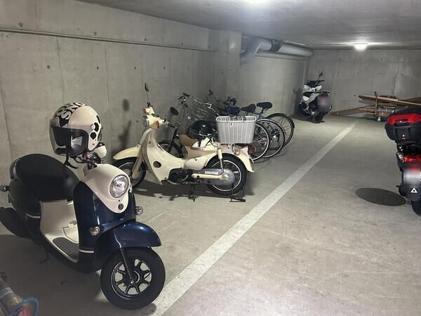 【サンシティ口田南】駐輪場