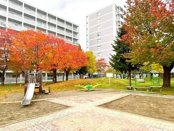 【山鼻サンタウン】共用部分２（敷地内公園）