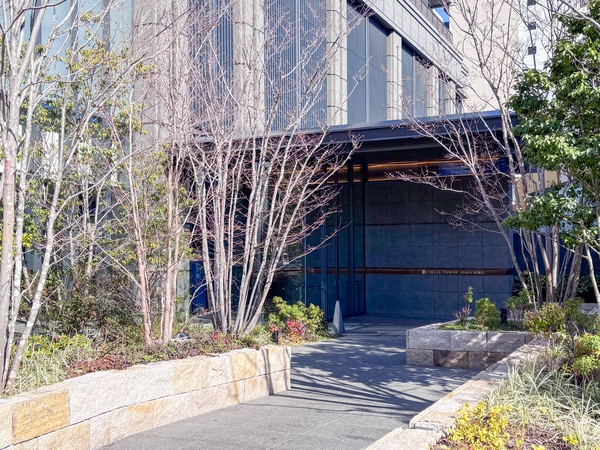 【シエリアタワー大阪堀江】エントランス