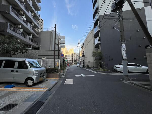 【メインステージ大森駅前】前面道路