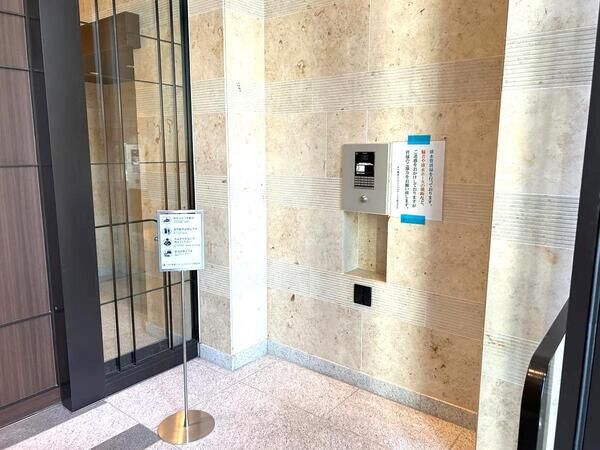 【アネシア築地ステーションレジデンス】エントランス1