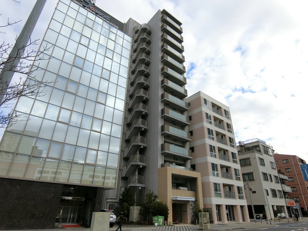 【クレアホームズ川崎ザ・フロント】外観