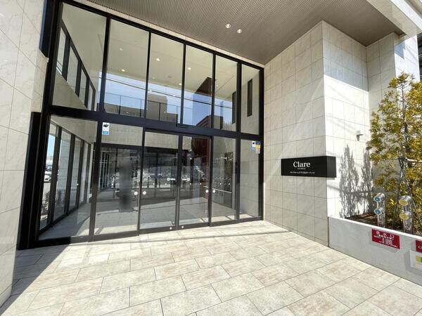 【クレアホームズ平岸南ガーデンズ】エントランス