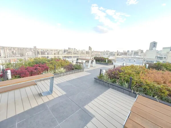 【ザ・パークハウス東日本橋】屋上ガーデンテラス1