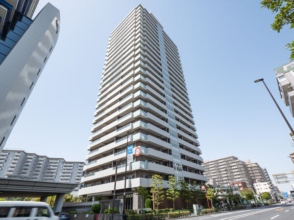【テラス東陽町ネクスタワー】地上25階建て。総戸数168戸のタワーマンション。