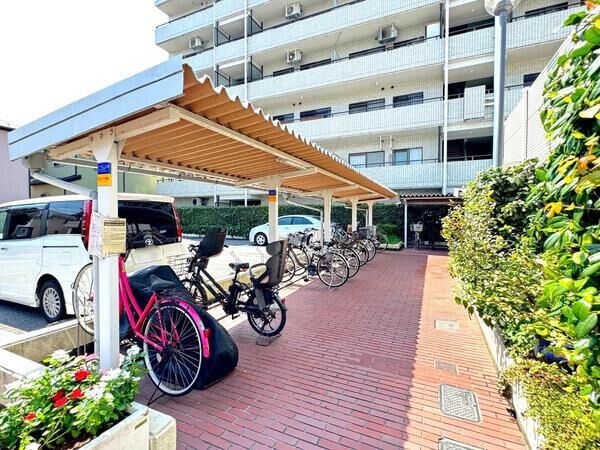 【カームスクエア天台スカイマンション】共用部分(駐輪場) 【カームスクエア天台スカイマンション】共用部分(駐輪場)