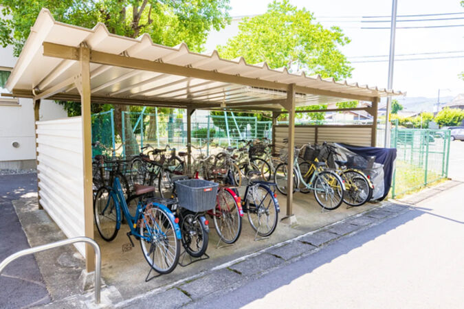 【ハイコーポ長岡京】駐輪場 【ハイコーポ長岡京】駐輪場