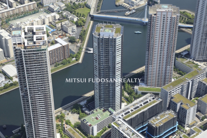 【BEACON Tower Residence】キャナルコートに佇むマンション 【BEACON Tower Residence】キャナルコートに佇むマンション