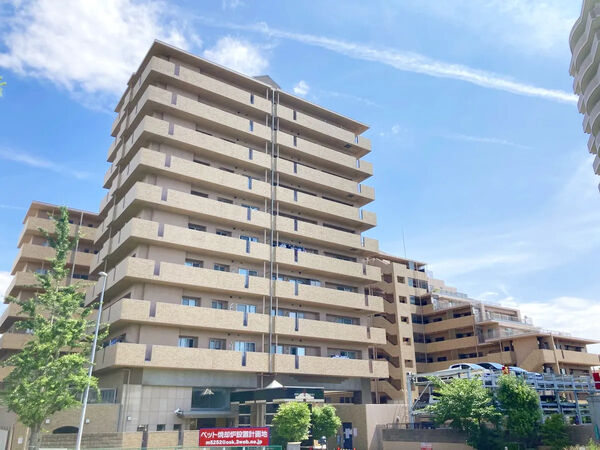 【アパガーデンパーク上野芝】外観 【アパガーデンパーク上野芝】外観