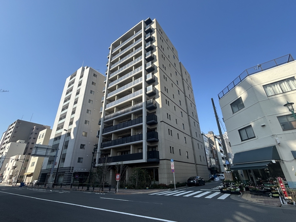 【クレヴィア日暮里THE RESIDENCE】外観