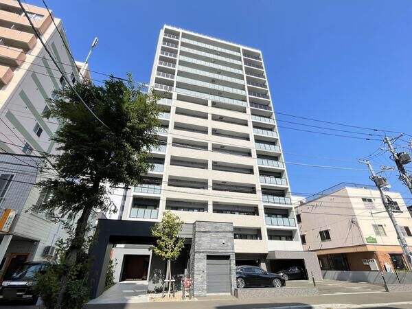 【クリーンリバーフィネス北24条ステーションフロント】外観