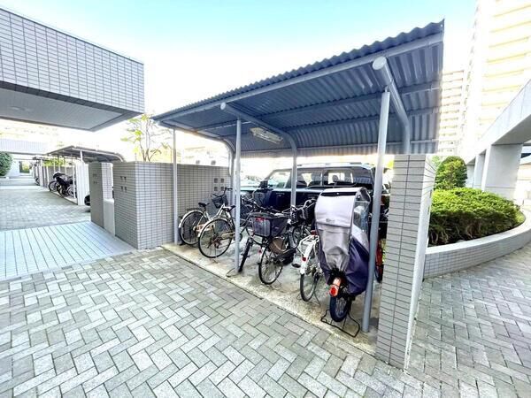 【北円山シティハウス】共用部分（駐輪場）