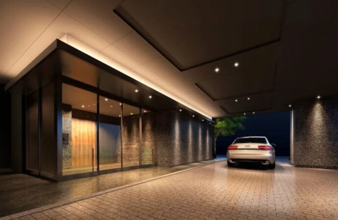 【パークホームズ仙台中央】エントランス