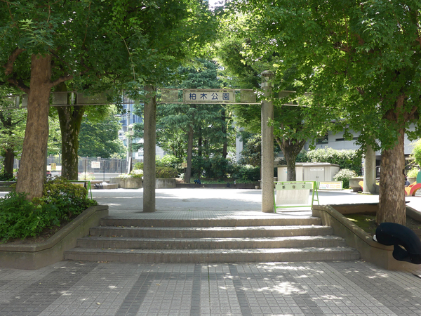 新宿区立柏木公園まで約240m(徒歩3分) 新宿区立柏木公園まで約240m(徒歩3分)