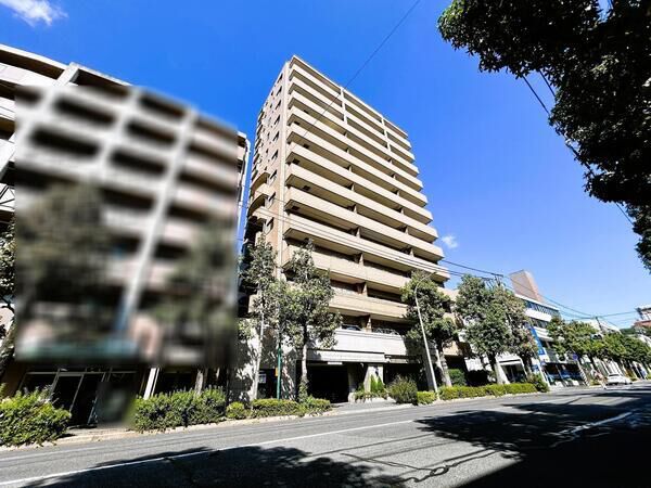 【ライオンズマンション牛田旭】＜外観＞