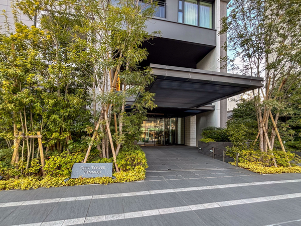 【シティタワー天王寺】エントランス