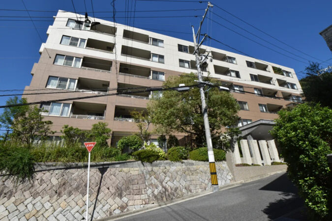 【ライオンズヴィアーレ牛田旭】外観 【ライオンズヴィアーレ牛田旭】外観