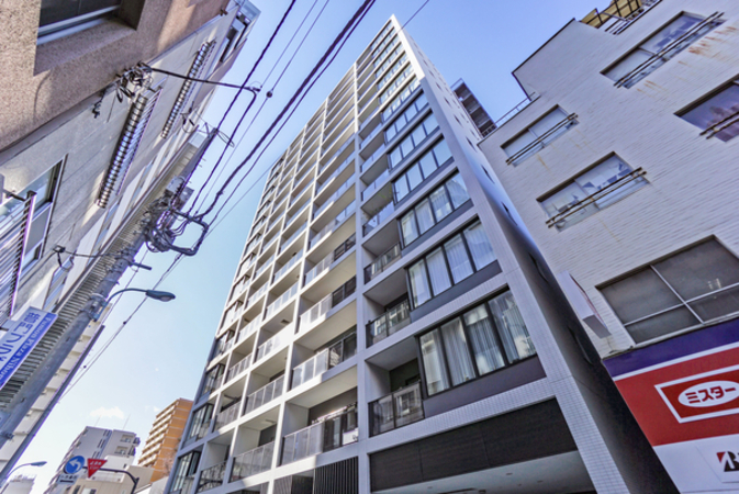 【日本橋浜町ダイヤレジデンス】外観写真