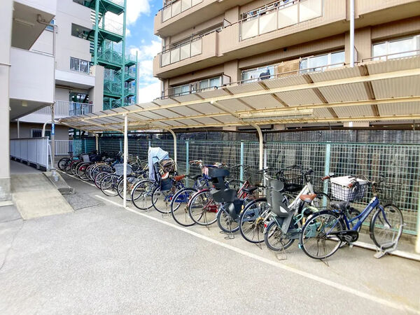 【行徳第1スカイハイツ】駐輪場