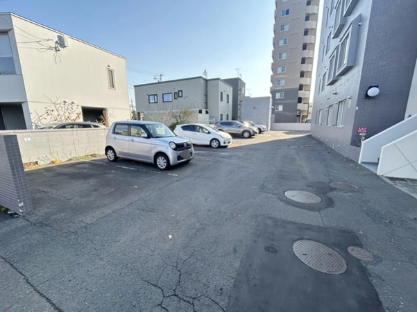 【エクセルシオール北大】駐車場