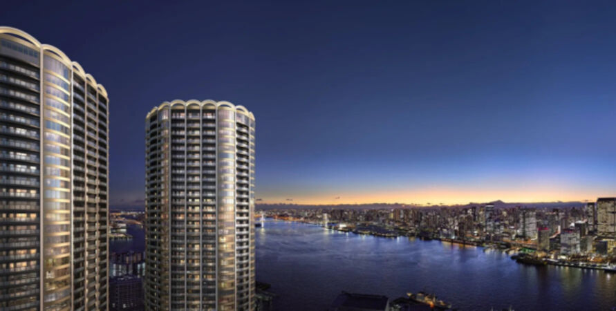 【THE TOYOMI TOWER MARINE&SKY】外観 【THE TOYOMI TOWER MARINE&SKY】外観