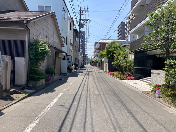 【プラウド上杉トレサージュ】前面道路