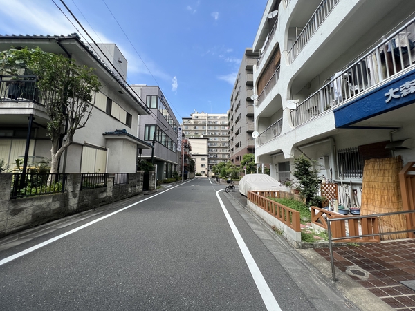 【大森スカイハイツ】前面道路