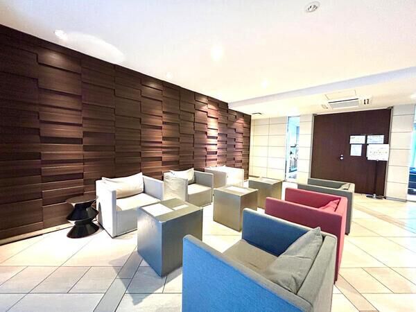 【ザ・晴海レジデンス】エントランスロビー 【ザ・晴海レジデンス】エントランスロビー