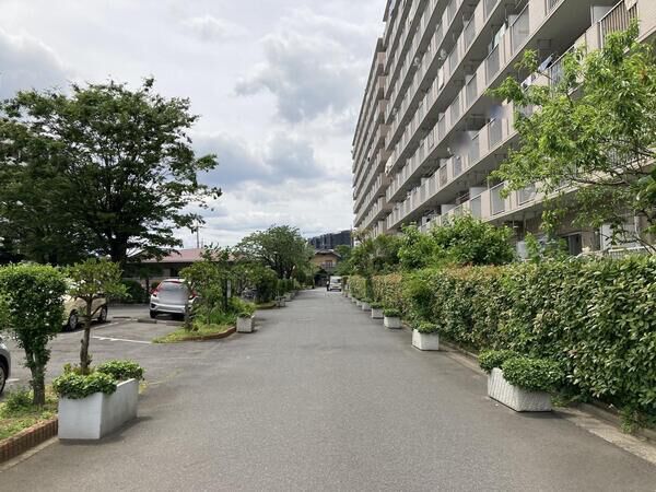 【ライオンズマンション大宮指扇】前面道路