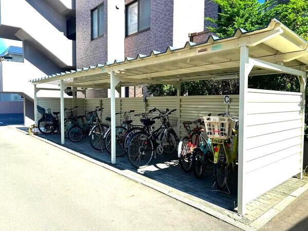 【チュリス南10条】共用部分（駐輪場）