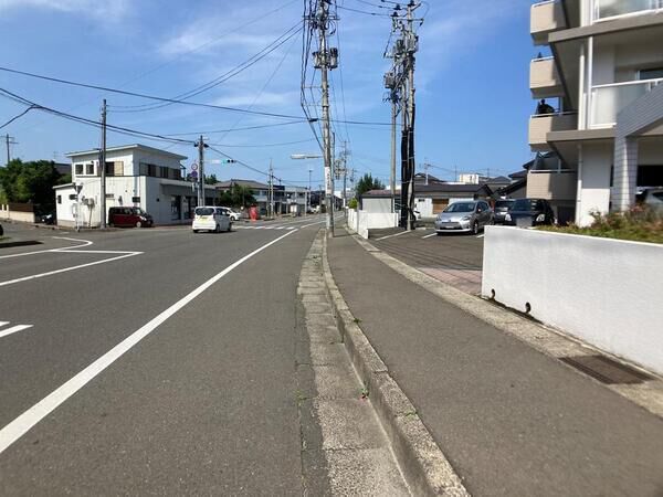 【ユートピアレジデンス多賀城Ⅲ】前面道路