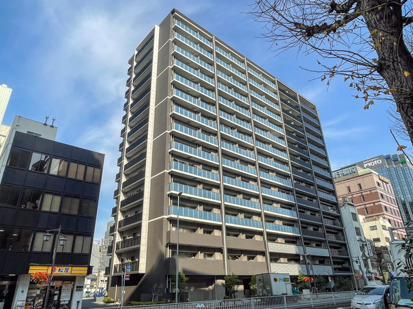 【プレサンスジェネ新栄町駅前葵】外観