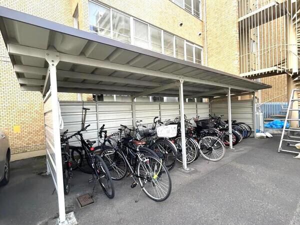 【朝日プラザ山鼻2】共用部分(駐輪場) 【朝日プラザ山鼻2】共用部分(駐輪場)