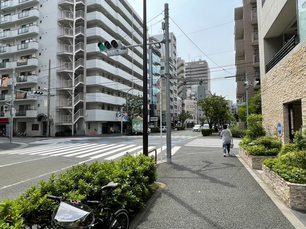 【レベント大森】前面道路