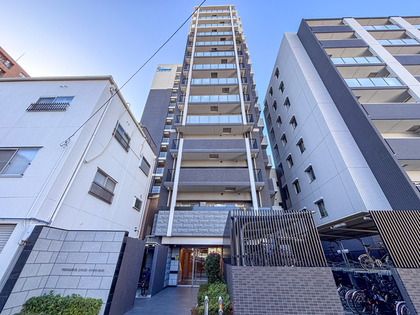 【プレサンスロジェドーム前】外観 【プレサンスロジェドーム前】外観