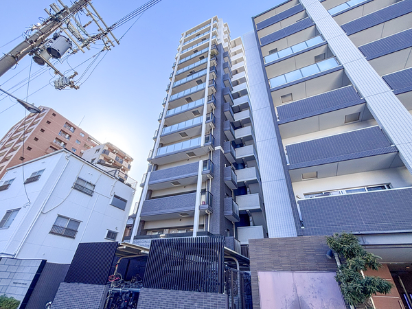 【プレサンスロジェドーム前】外観 【プレサンスロジェドーム前】外観