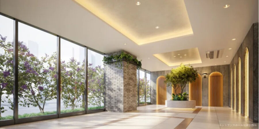 【パークホームズ東札幌】ロビー 【パークホームズ東札幌】ロビー