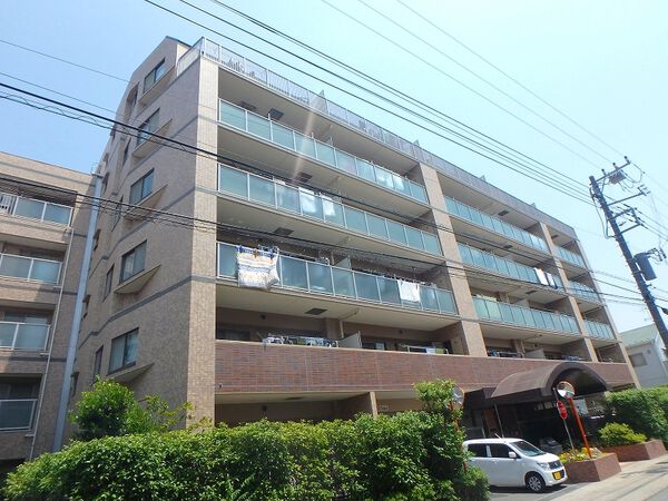 【レクセルマンション原木中山】外観 【レクセルマンション原木中山】外観