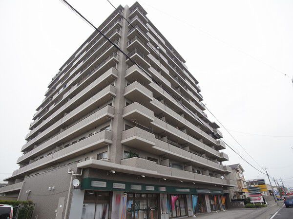【東急ドエルアルス薬円台公園】外観・国道側