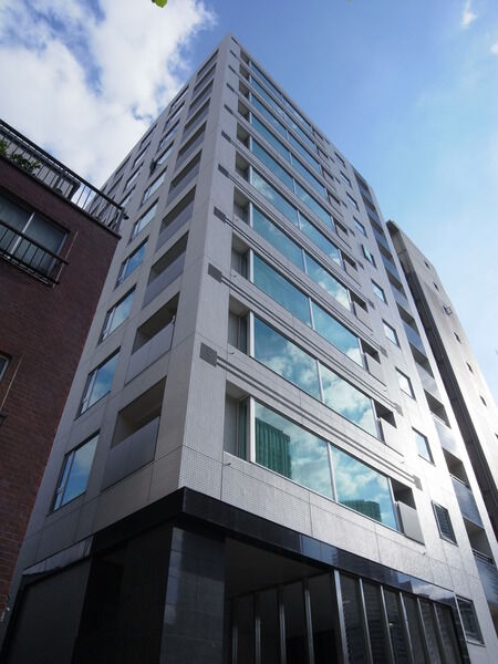 【シティハウス月島ステーションコート】外観写真見上げ