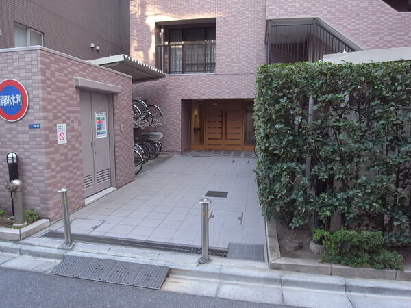【ソルシェ月島】エントランスアプローチ