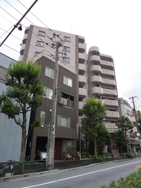 【ライオンズヴィアーレ荏原中延】外観