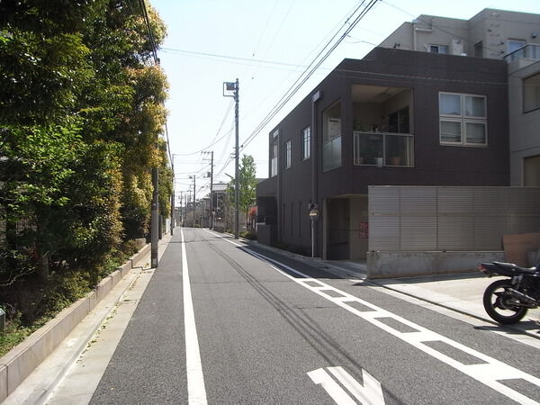 【ルフォン学芸大学】前面道路 【ルフォン学芸大学】前面道路
