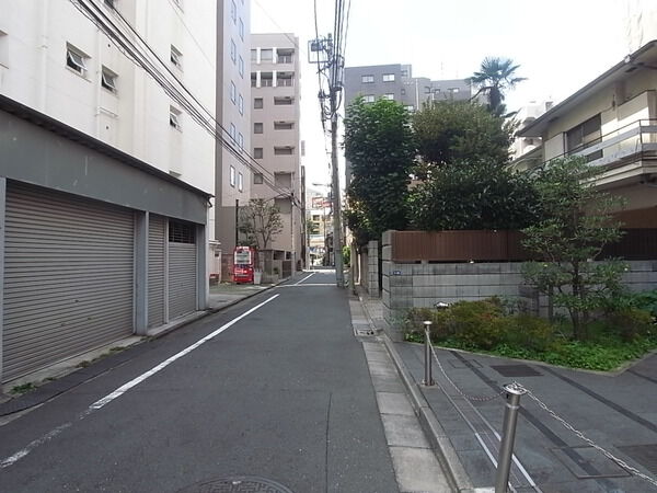 【メインステージ広尾】前面道路