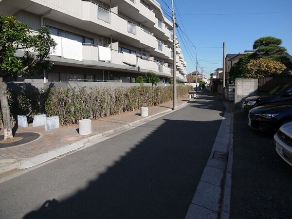 【テラス鷺ノ宮】前面道路