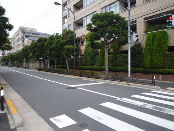 【ヴィラルーチェ六義園】前面道路